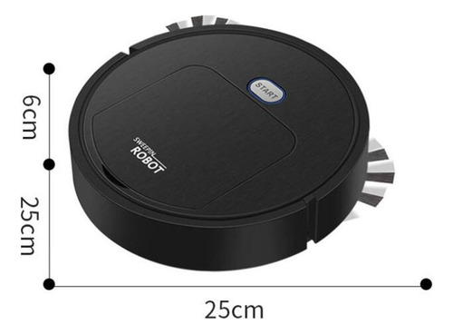 Robot De Limpieza Automática 3 En 1 Barredora De Succión