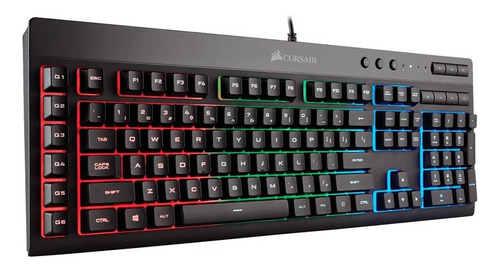 Teclado Corsair K55 Rgb Multicolor Led