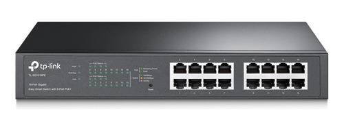 Switch 16p Gigabit 8p-poe+ 150w 32gbps Tp-link Tl-sg1016pe