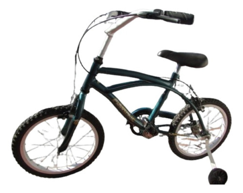 Bicicleta Infantil Fulltrak Rodado 14 Con Rueditas Impecable