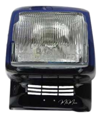 Faro Delantero Gl Con Mascara Direccional ,azul Y Negro