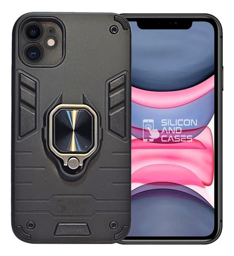 Carcasa Para iPhone 11 Antigolpe Anillo Protector Camara