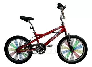 Bicicleta Bmx Rampera Aro 20 - Rojo