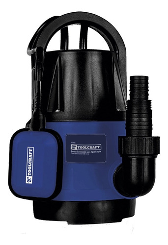 Bomba Sumergible Para Agua Limpia 1 Hp Toolcraft Tc3504