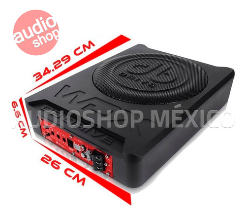 Subwoofer Amplificado Db Drive Wdx-as10 10 Pulgadas 900w