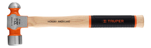Martillo Pulido De Bola 32 Oz Mango Hickory, Truper Grip