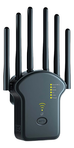 Repetidor De Wifi 5g Amplificador Rompe Muros Router 1200m