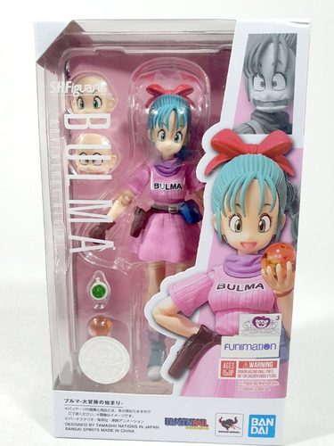 Figuras Articuladas De Bulma S.h Figuarts - Bandai (Usado)