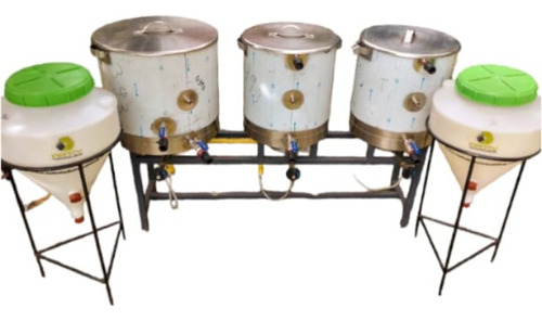 Fabrica De Cerveza Artesanal 50lts Acero Inoxidable 