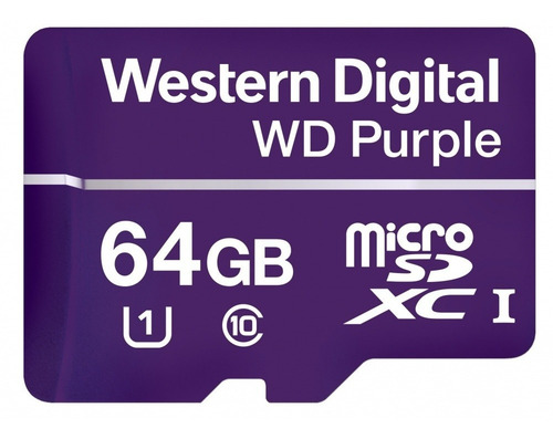 Memoria Micro Sd Clase 10 De 64 Gb Microsdxc Western Digital