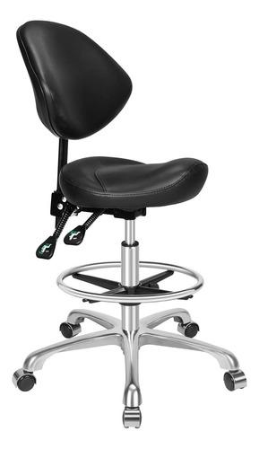 Kaleurrier Taburete Ergonomico Giratorio Con Ruedas, Silla D