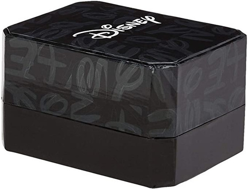 Reloj Disney | Mickey Mouse | Unisex 30 Mm | 100% Original Color de la correa Negra Color del bisel Acero Color del fondo Gris oscuro