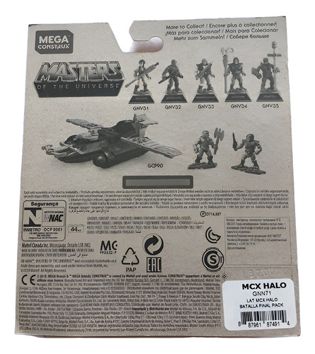 Mega Construx Pro Builders He-man Vs Beast Man