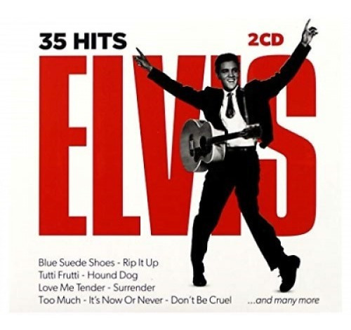 Cd Elvis Presley - 35 Hits Nuevo Y Sellado Obivinilos