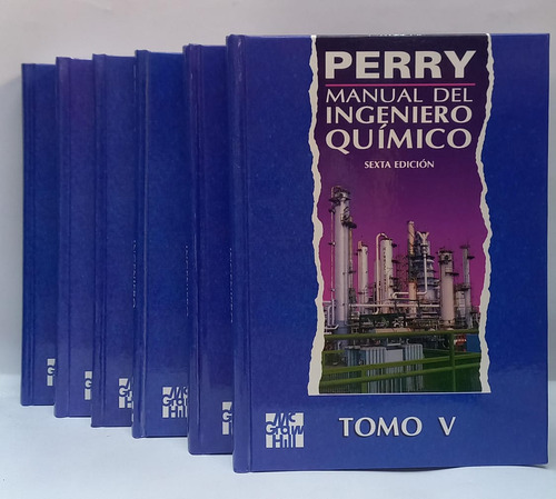 Libro Manual Del Ingeniero Químico - Perry - Sexta Edicion