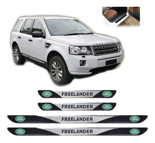 Soleira Porta Land Rover Freelander Todos Resinado Sr01102