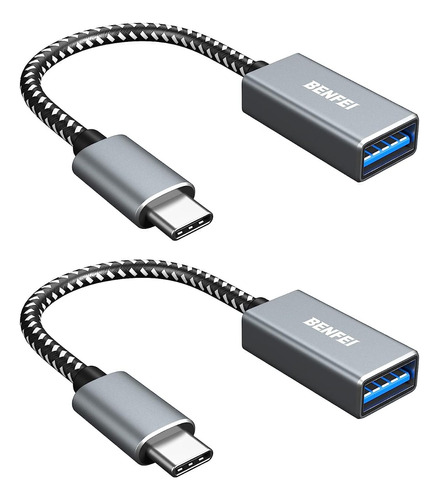 Adaptador Usb Tipo C Macho A Usb 3.0 Hembra Otg