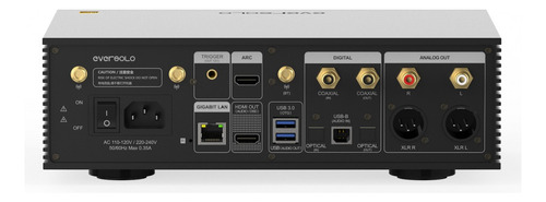 Eversolo Dmp- A6 Gen 2 Streamer Dac Portable Negro Estándar