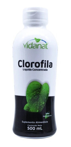 3 Clorofila Liquida Concentrada Vidanat + Envio Gratis