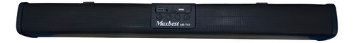 Barra De Sonido Inalámbrica Max Best 70cm Usb/sd/fm/hdmi/aux