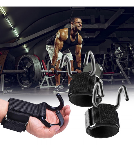 Pulsera De Muñeca F Pullsups Power Hook Para Colgar Horizont