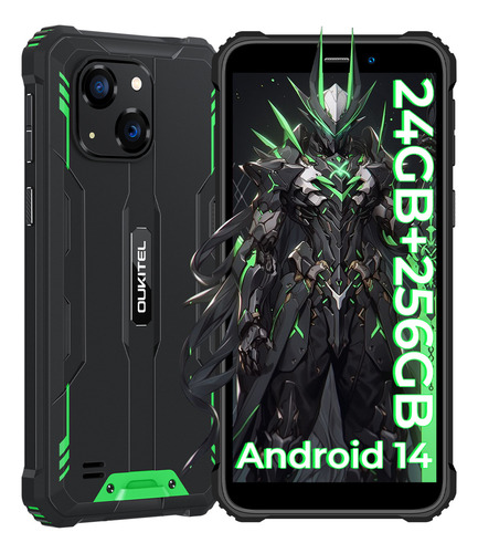Oukitel Wp32pro Dual Sim 24gb+256gb Rom Color Verde
