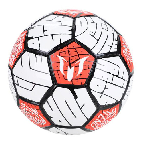 Mini Bola adidas Messi Capitano Cor Vermelho