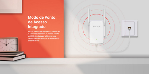 Extensor De Rango Wifi Ac1200 Doble Banda 2.4 Y 5 Ghz