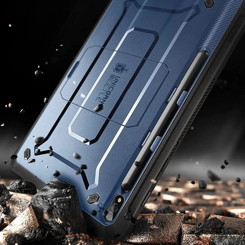 Imagen 3 de 8 de Case Galaxy Tab S7 Fe 12.4 T730 Protector 360° Con Parante