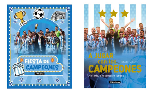A Jugar Campeones + Fiesta Campeones - Beascoa - 2 Libros 