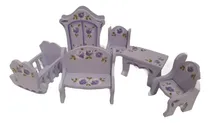 Comprar Muebles Para Casita De Muñecas Lote X 4 Unidades Ropero Mesa