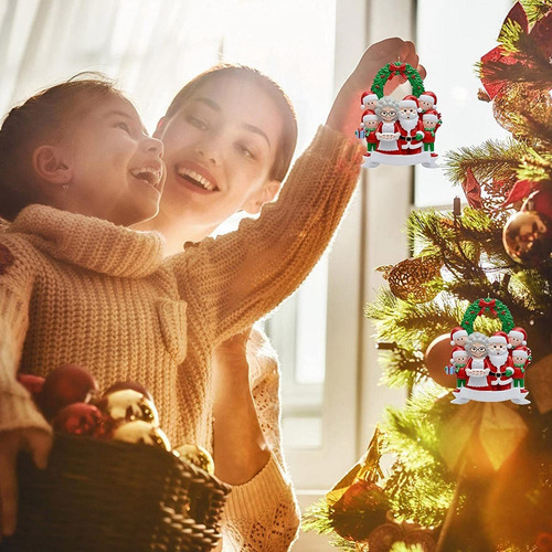 Adorno De Árbol De Navidad Personalizado Para La Familia De