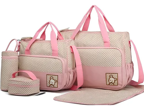 comprar Fweaad Set 5 Bolsas Panaleras Cambiador Bebe Botella Viaje
