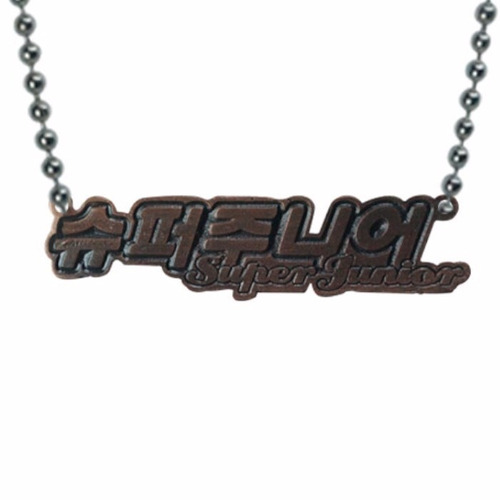 Super Junior Dije Collar Palabra