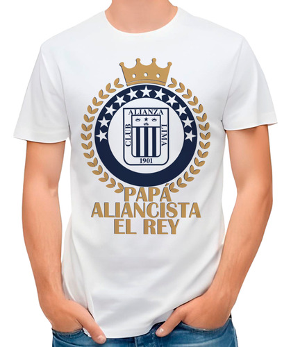 Polo Modelo Hincha Alianza Lima Moda Algodón Estadio Nuevo