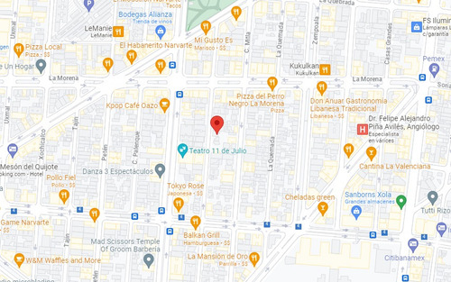 Casa En La Calle Monte Albán No. 58, Narvarte Poniente, Benito Juárez , Cdmx, Rv8/za