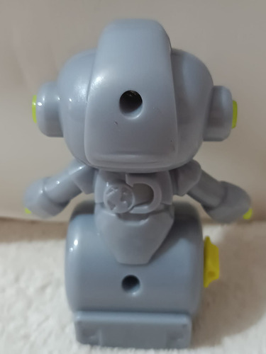 Lote 3 Juguete Robot Bot 2.0 Promocional Mcdonald's 2019 Bot 2.0 Gris (Usado)