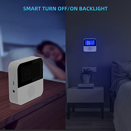 Sensor De Temperatura Y Humedad Inteligente Tuya Wifi (...