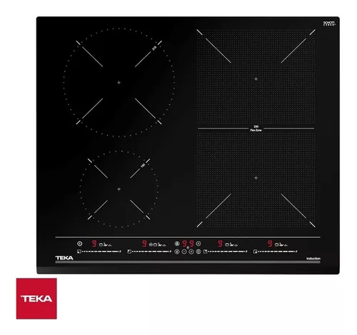 Encimera de Inducción TEKA FullFlex 4 Zonas 80cm 7200W con