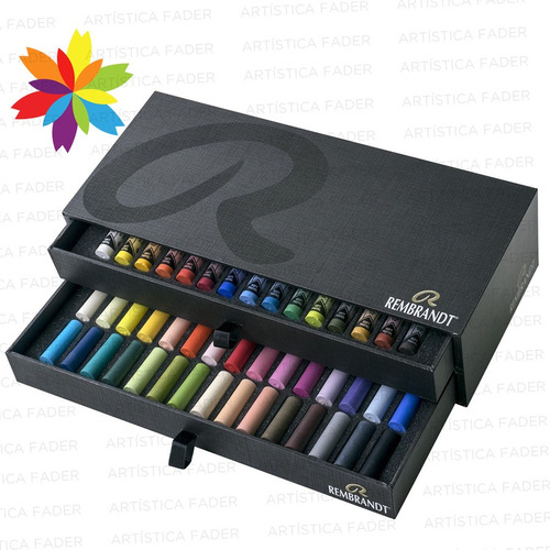 Pastel Tiza Rembrandt Lujo Caja X45 Soft Pastel Ultima!!