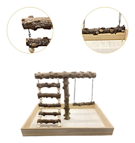 Soporte Para Loros, Para Loros, Juguete De Ejercicio, De