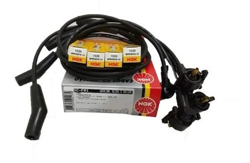 Juego Bujias Y Cables Ngk Ford Ka 1.3 8v 97/99