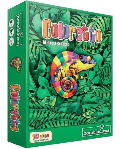 Coloretto Juego De Mesa - Colores Familiar Rápido