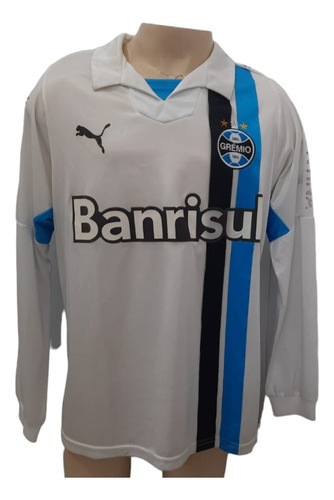 Camisa Gremio Branca Manga Longa Puma