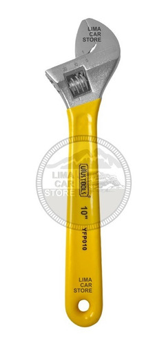 Llave Francesa Profesional 10 PuLG Cromada Con Grip Uyustool