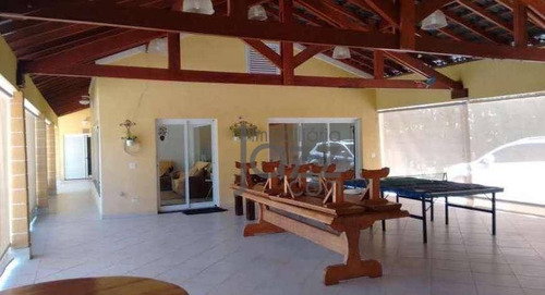 Belíssima Chácara De 5.000m2 Com 5 Suites À Venda Por R$ 3.800.000 - Recanto Das Flores - Indaiatuba/sp - Ch0266