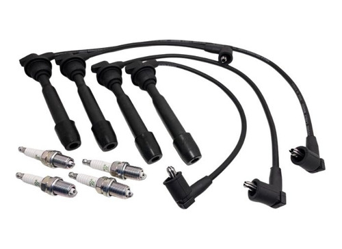 Kit Cables + Bujias Para Hyundai Tucson 2.0 G4gc 2004 - 2010