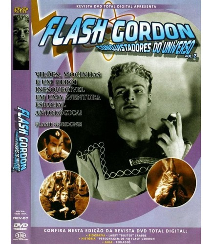 Dvd Flash Gordon Conquistadores Do Universo Vol.2 Flashstar