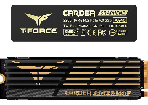 Ssd M.2 Teamgroup T Force Cardea, 2tb, Compatible Con Ps5