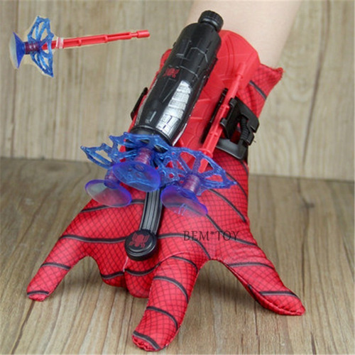 Lanzador De Figuras De Acción Toy Ki Spide R-man Con Guant @